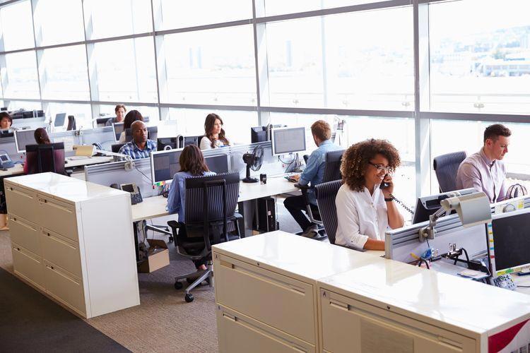 In shared offices noise can impede concentration
